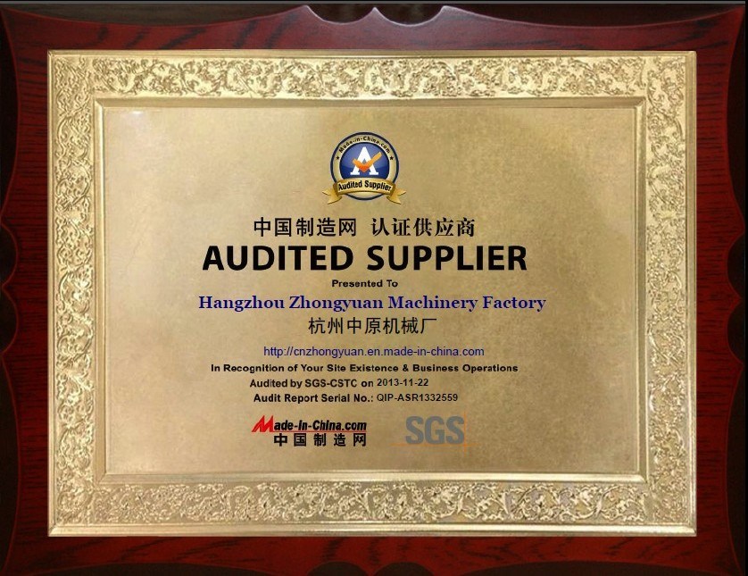 AUDITED SUPPLIER OF SGS