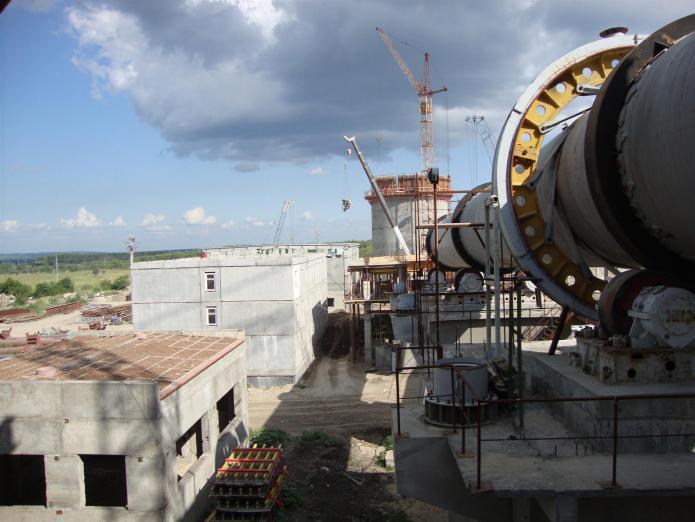 2500tpd cement plant for Russia Volga cement plant