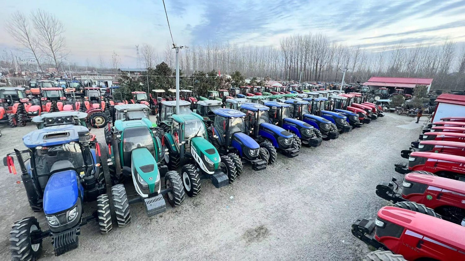 tractors of many famous brands  3