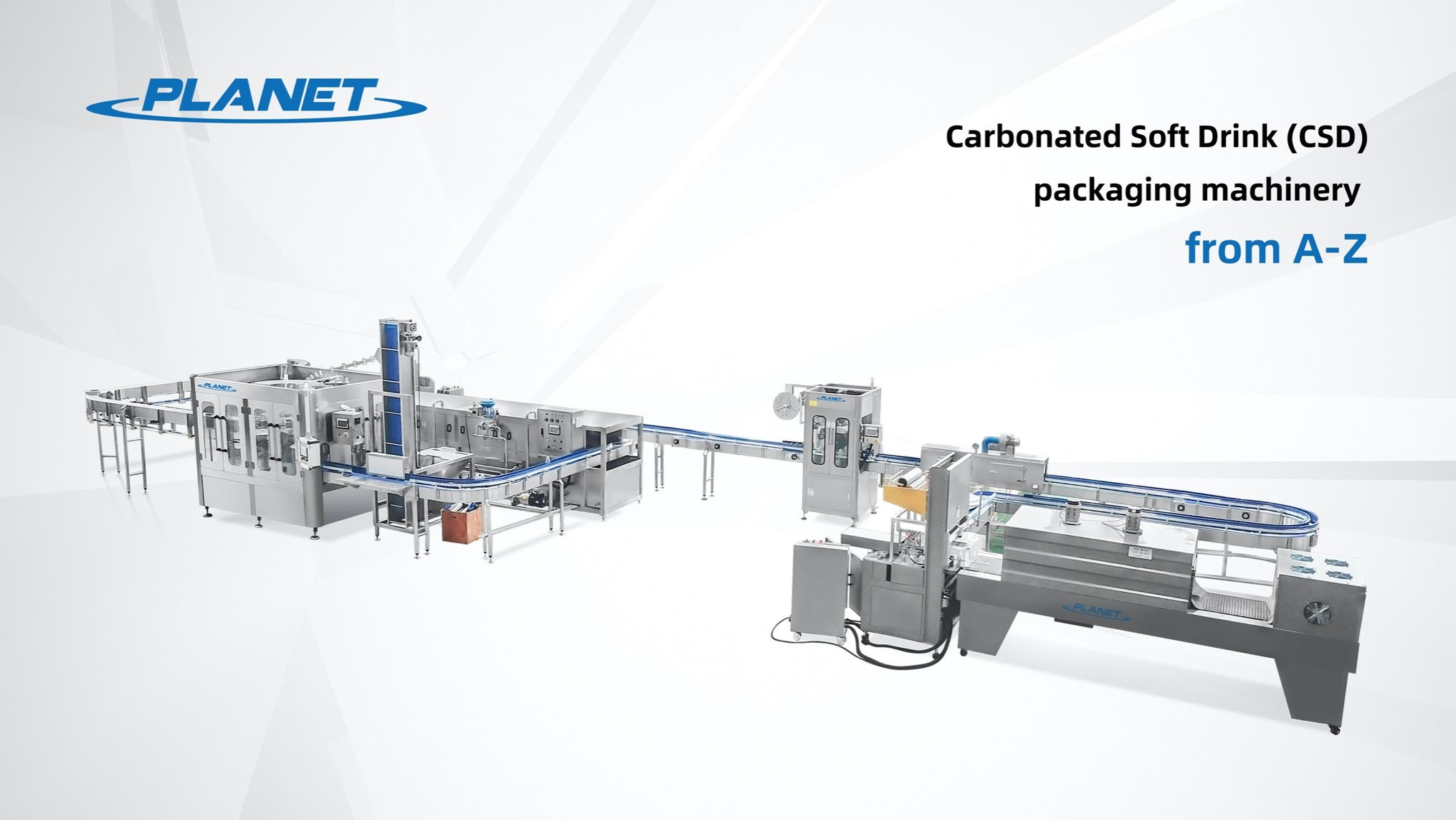 5000BPH carbonated drinks filling production line