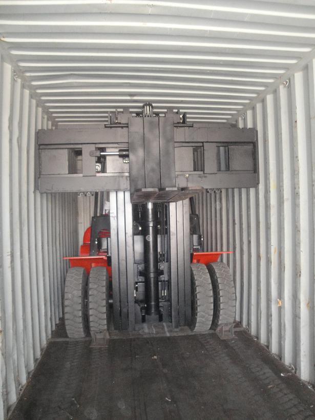 Forklift to Russia