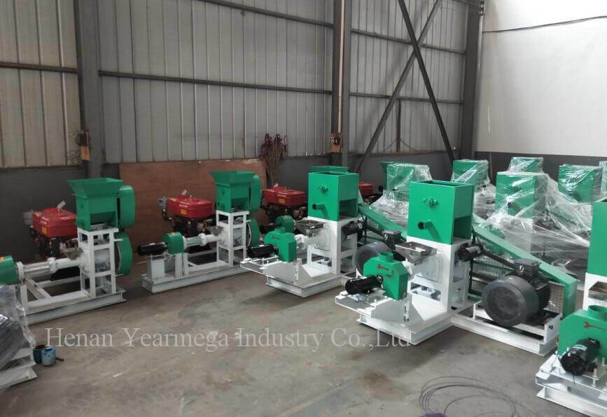 Dry Type Floating Fish Feed Extruder to Nigeria