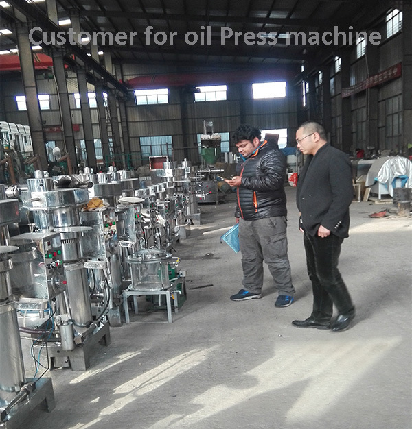Hydraulic oil expeller press making machine