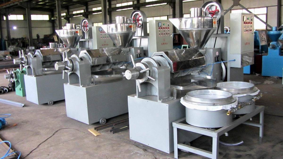 Combined Oil Press Machines Fininshed Products