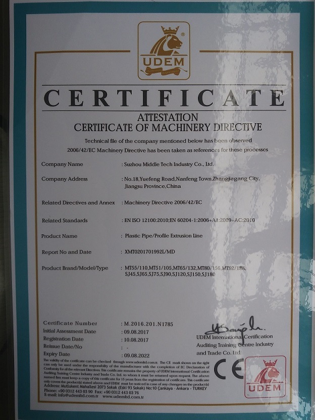 Ce certificate