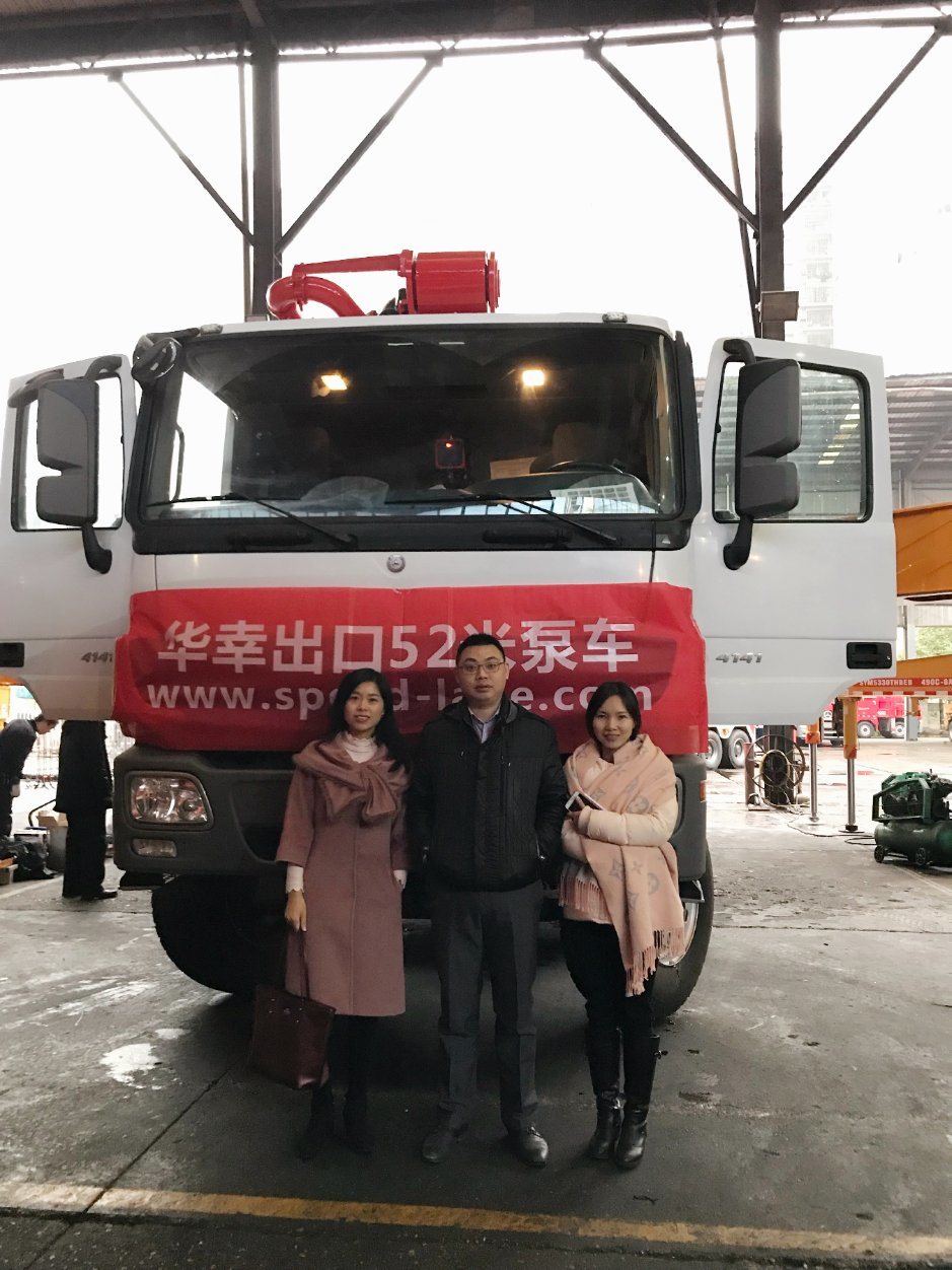 52M Concrete Pump Truck Delivery to Pakistan
