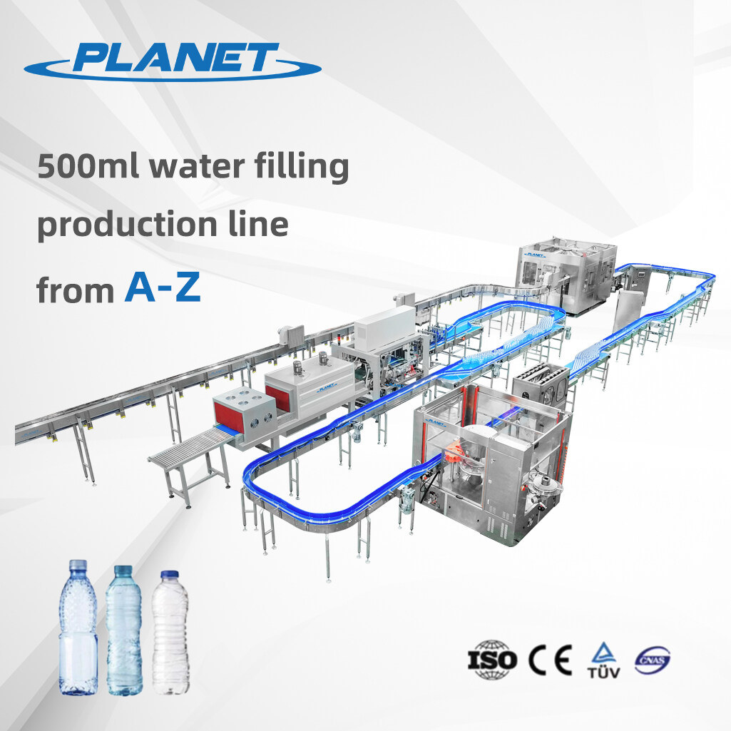 Complete water filling production line