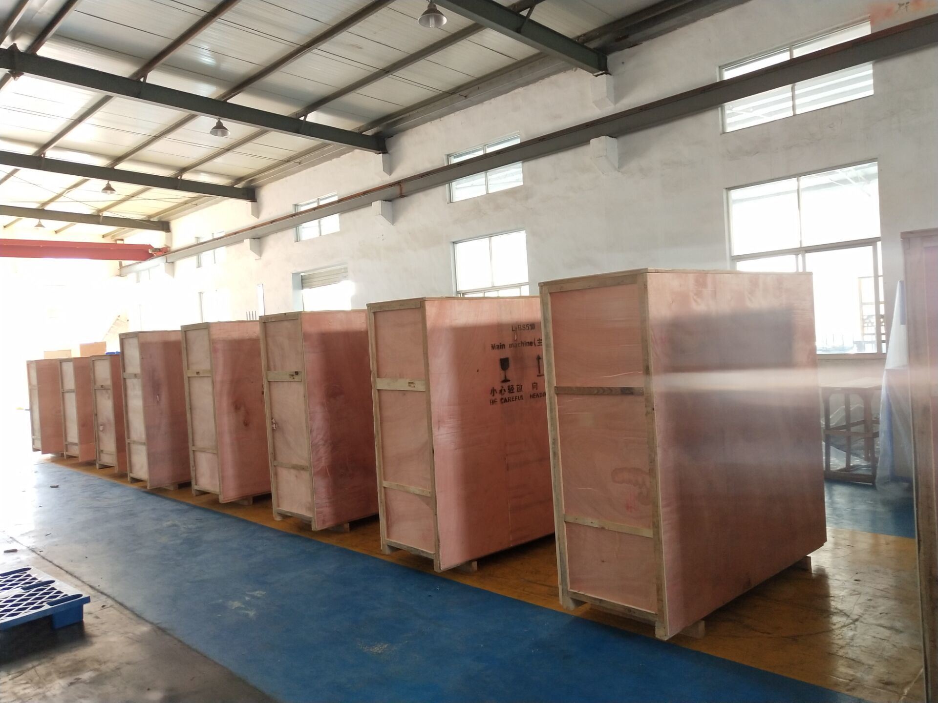 6sets blowing machine for ready loading