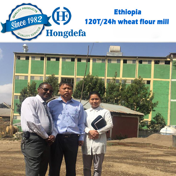 120t/24h wheat flour mill in Ethiopia