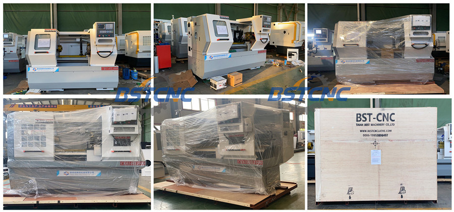 Hot products! Two Sets CK6140 CNC LATHE delivery to Peru.