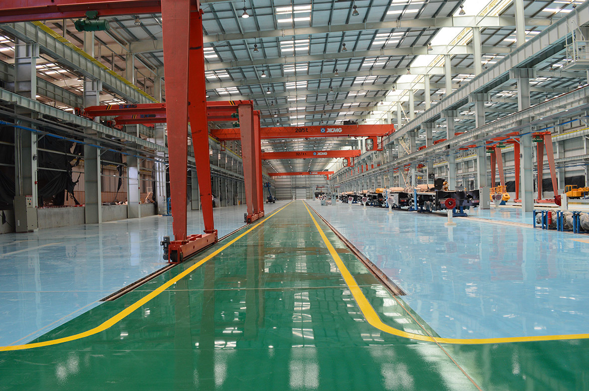 XCMG production line
