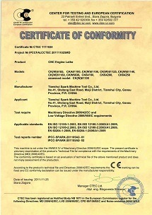 CK  CE Certificate