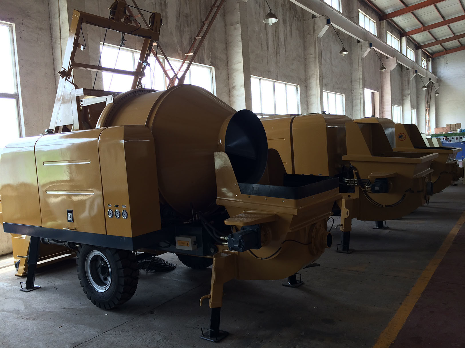 Topall Concrete Mixer with Pump