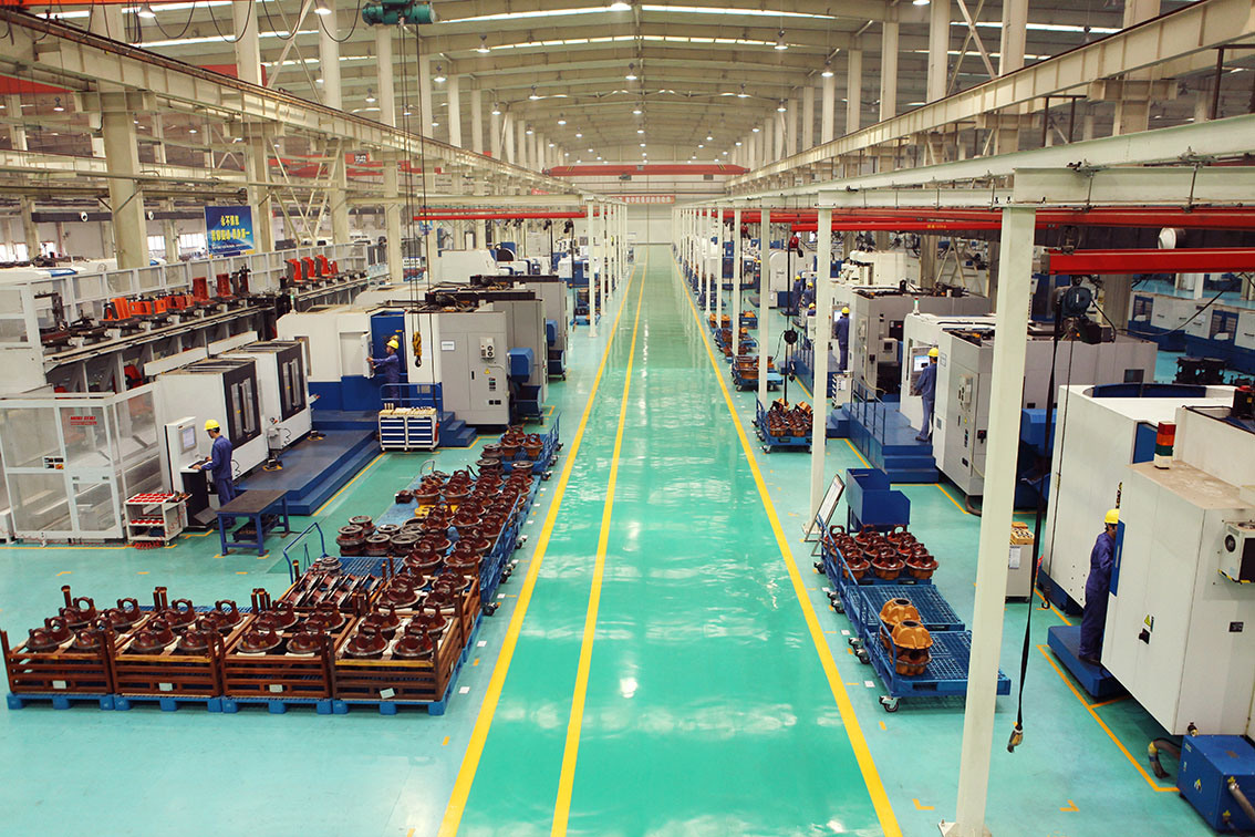XCMG production line