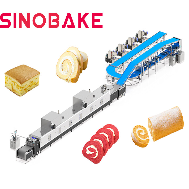 Swiss Roll Cake Production Line