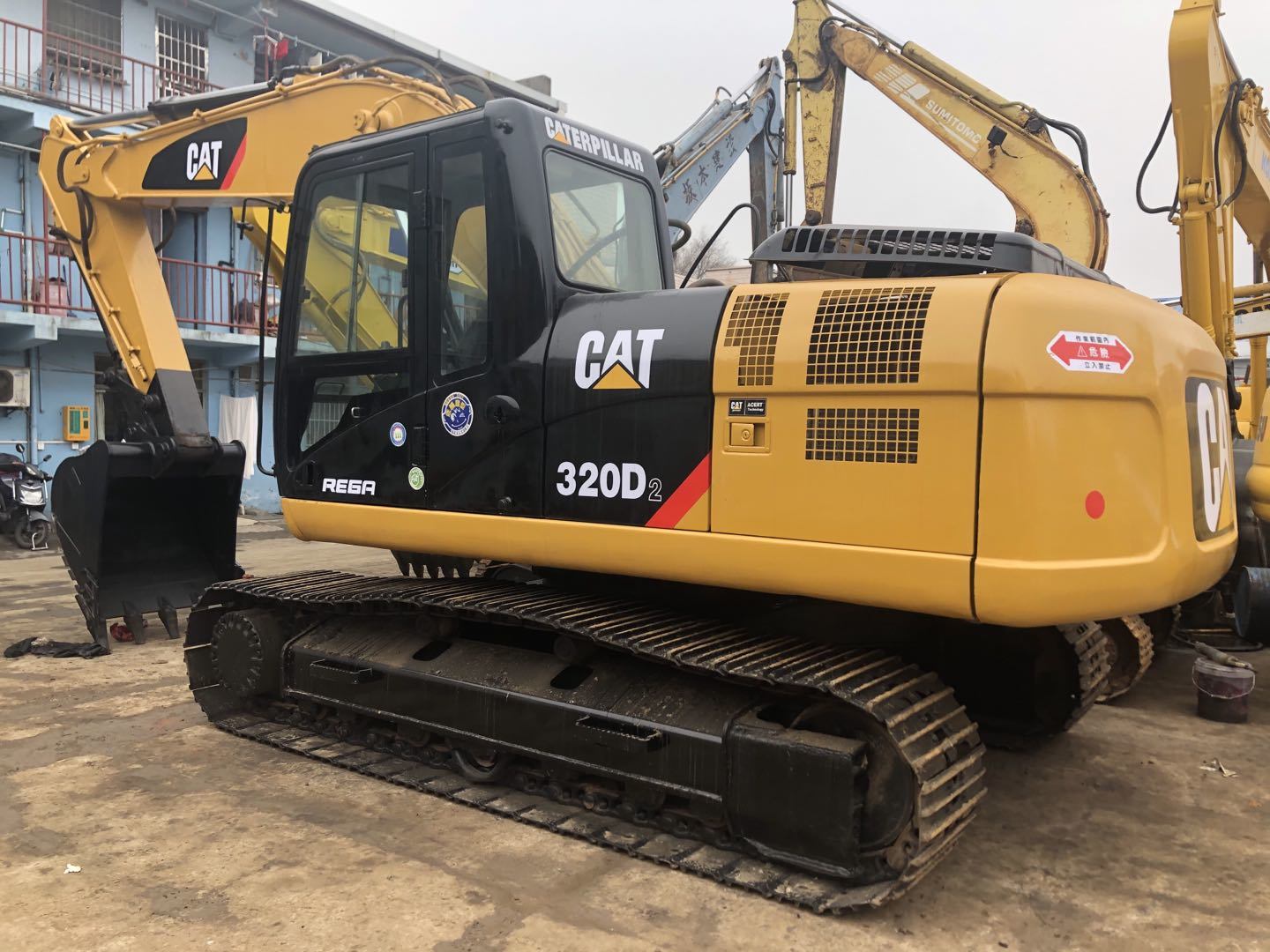 Caterpillar 320D excavator