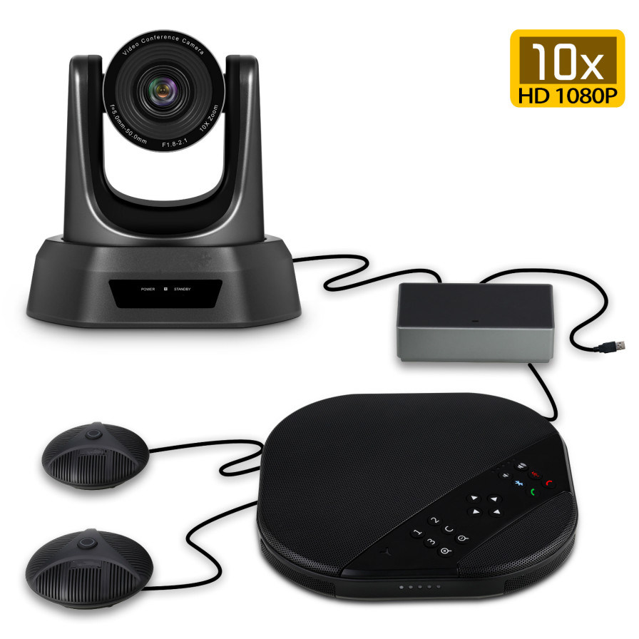 Video conference system camera +microphone