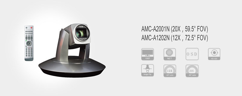 AMC Series IP+SDI HD PTZ Camera  H.265 Video Conference Network Camera