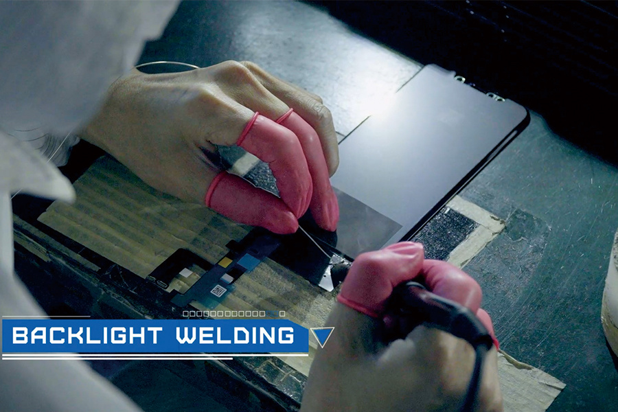 7.Backlight welding