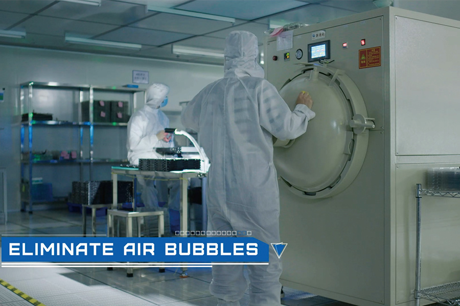6.Eliminate air bubbles