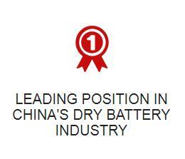 LEADING POSITION IN CHINA'S DRY BATTERY INDUSTRY